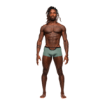 Male Power Mini Short Jade - Imagen 4