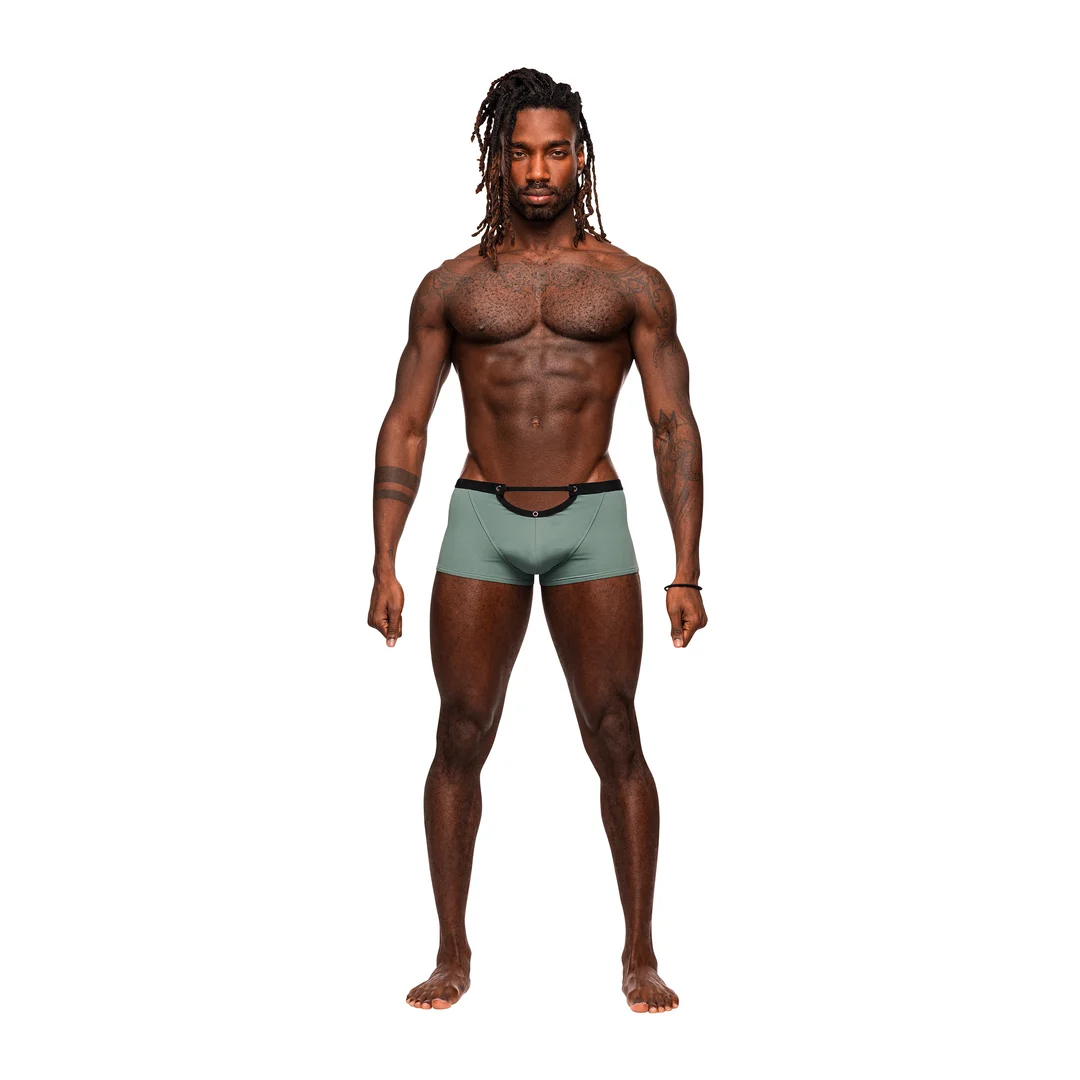 Male Power Mini Short Jade - Imagen 5