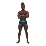 Male Power Uplift Mini Short - Imagen 5