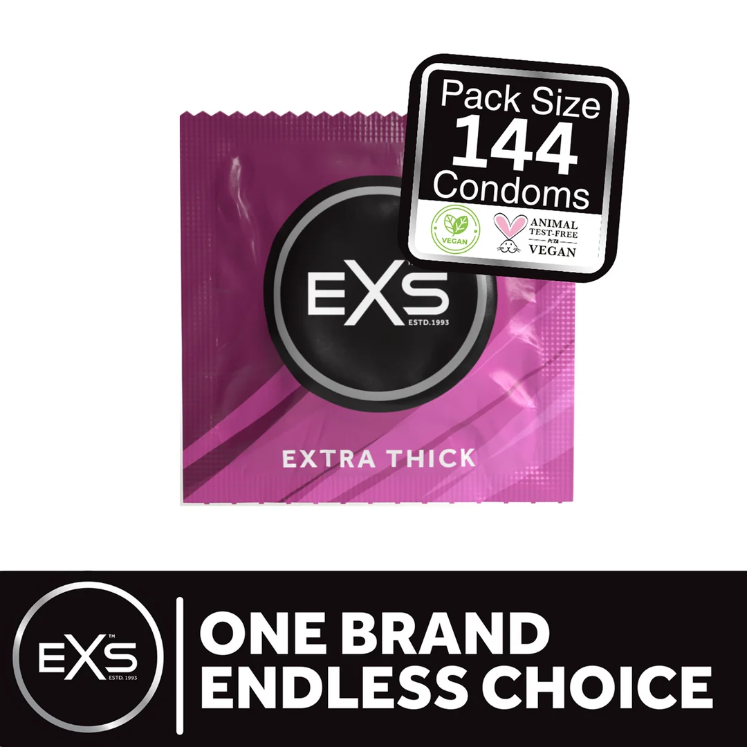Preservativos EXS Extra Thick, 144 unidades - Imagen 2