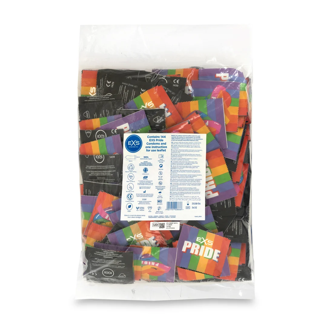 Preservativos EXS Pride, 144 unidades - Imagen 4