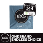 Preservativos EXS Snug Fit, 144 unidades - Imagen 2
