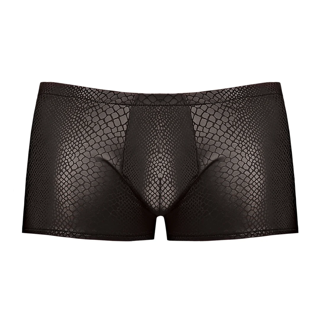 Male Power Mini Short Black Cobra - Imagen 5