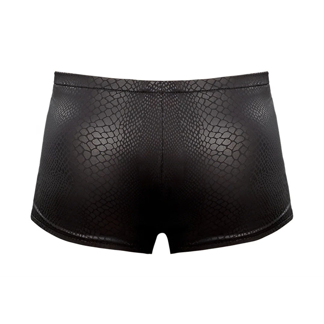 Male Power Mini Short Black Cobra - Imagen 6
