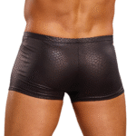 Male Power Mini Short Black Cobra - Imagen 3