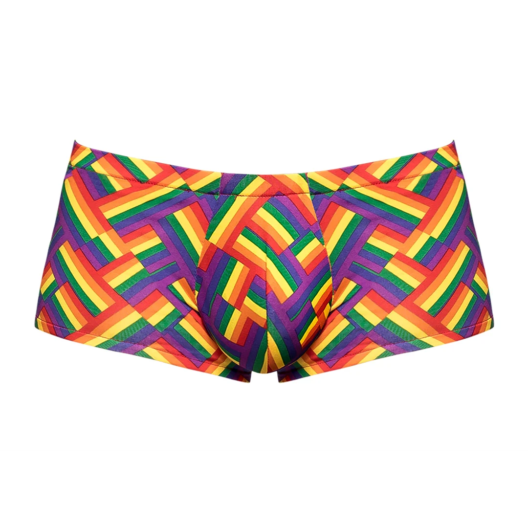Slip para hombre, ropa interior sexy masculina con estampado Pride y bolsa anatómica de Male Power - Imagen 6