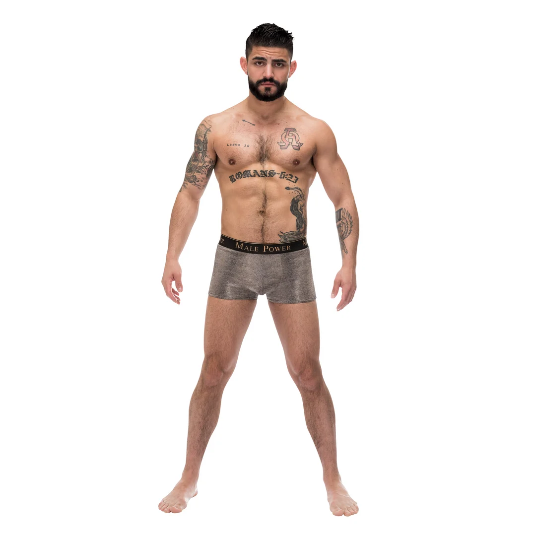 Pantalón corto con bolsa anatómica Viper de Male Power - Imagen 1