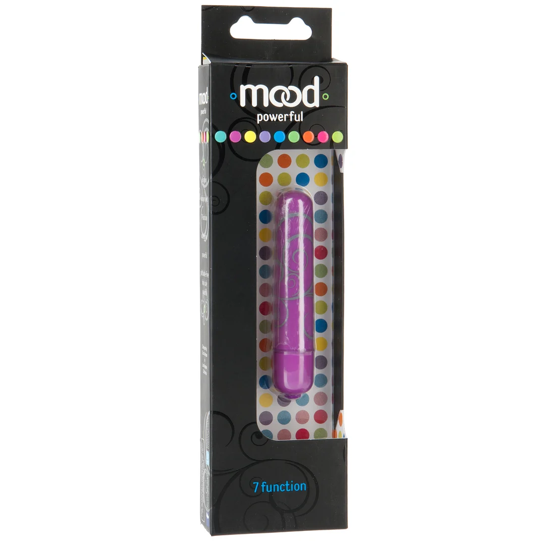 Vibrador tipo bala – 7 funciones – Morado Doc Johnson - Imagen 1