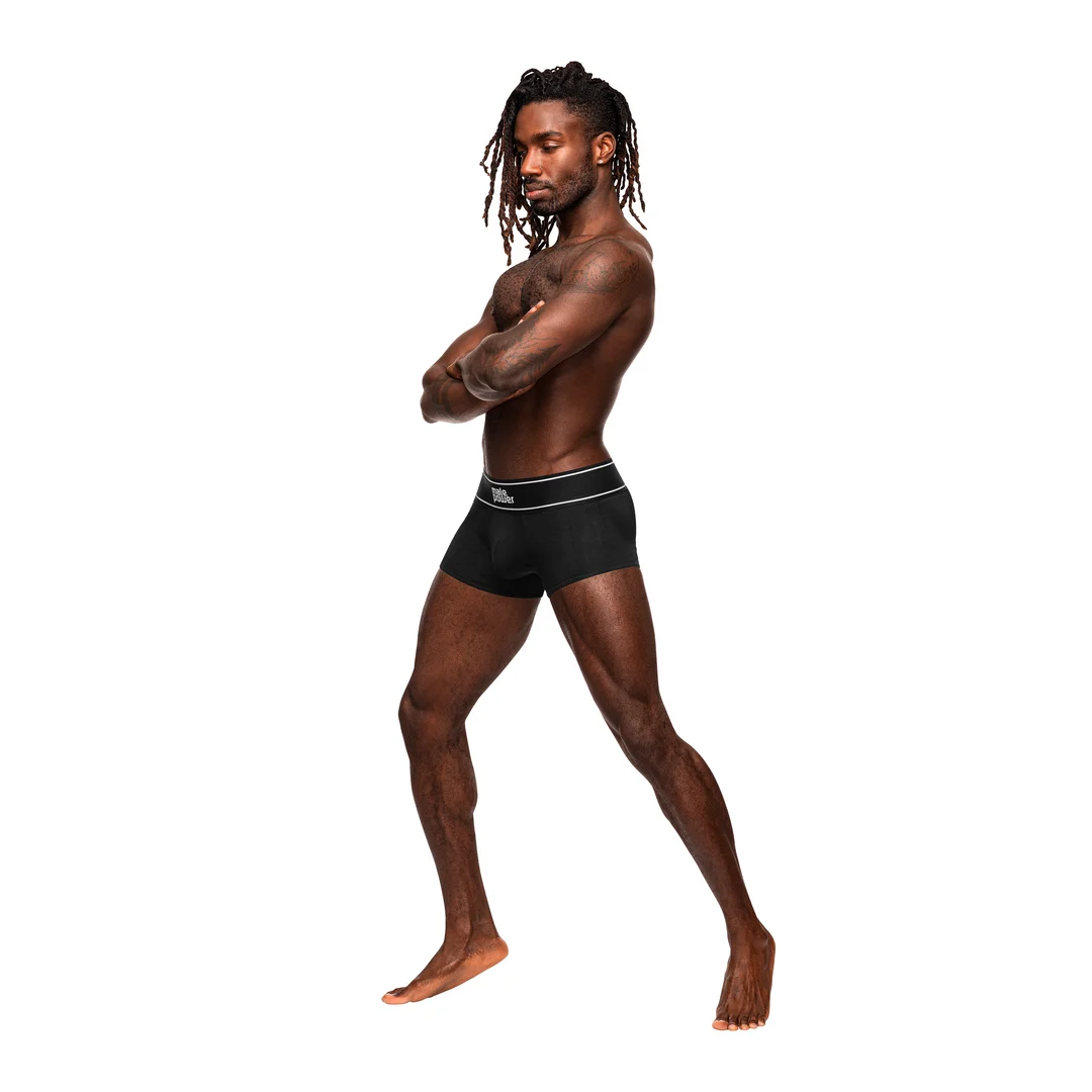Male Power Pouch Short negro - Imagen 1