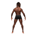 Male Power Pouch Short negro - Imagen 3
