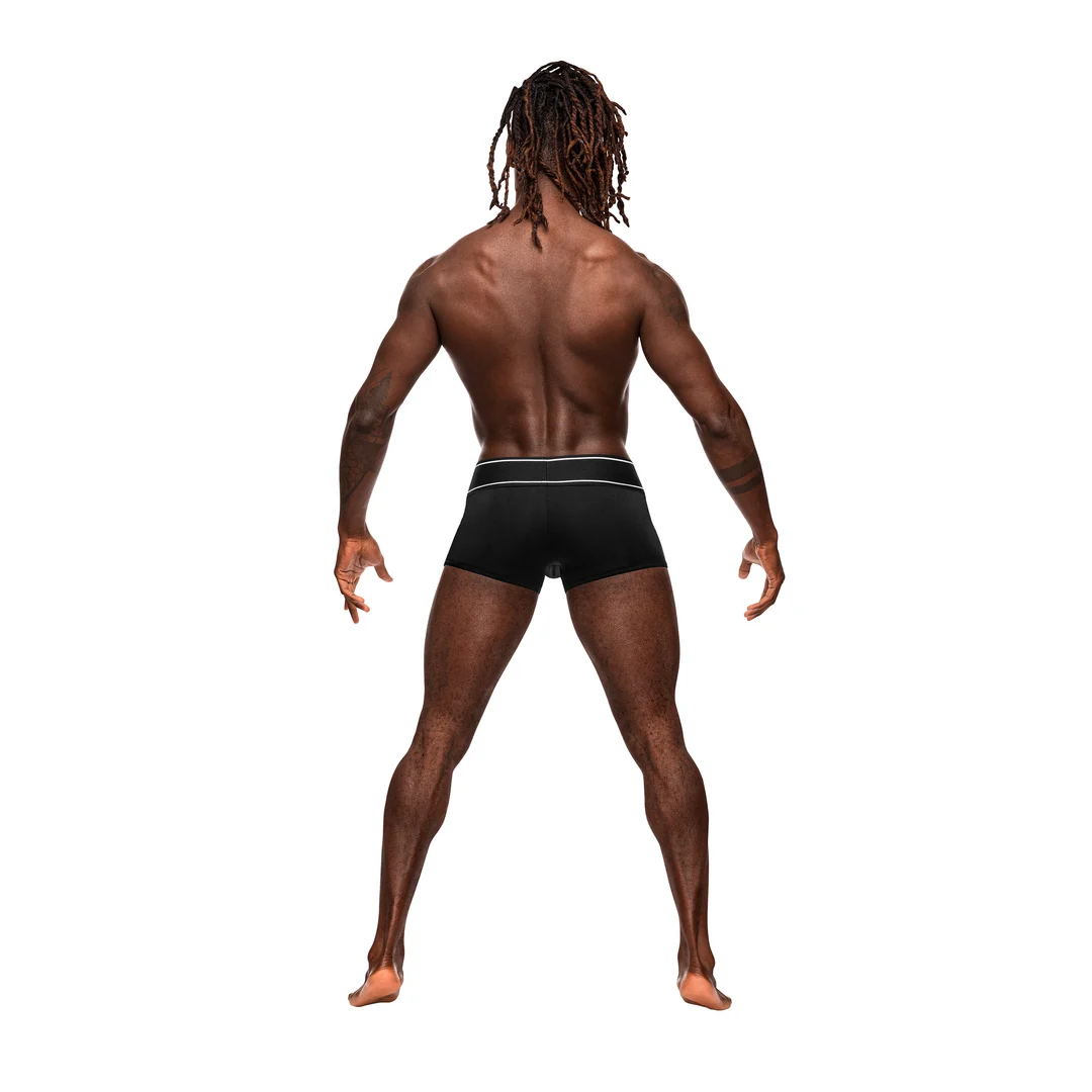 Male Power Pouch Short negro - Imagen 3