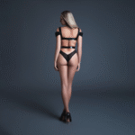 Body Need You Tonight en negro efecto mojado