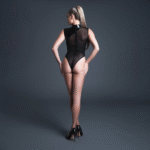 Body Femme Fatale con escote en V pronunciado - Imagen 5
