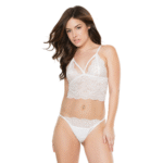 Conjunto Coquette de bralette y braguita con abertura en la entrepierna - Imagen 5