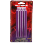 Velas de goteo japonesas moradas