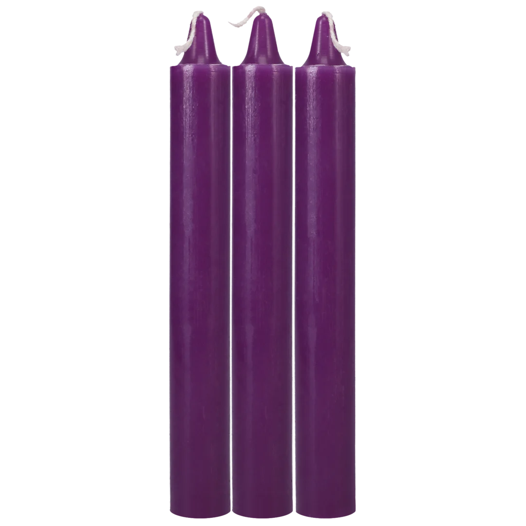 Velas de goteo japonesas moradas - Imagen 2