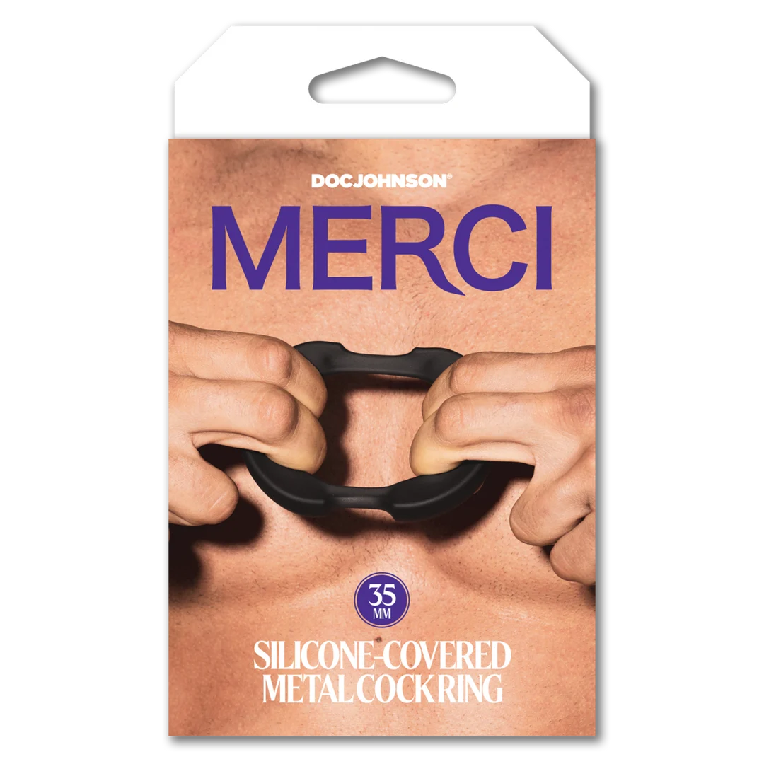 Anillo para el pene de silicona y metal The Paradox - Imagen 1