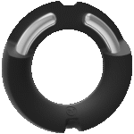 Anillo para el pene de silicona y metal The Paradox - Imagen 2