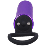 Vibrador Doc Johnson Power Play con anillo de agarre de silicona - Imagen 2