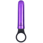 Vibrador Doc Johnson Power Play con anillo de agarre de silicona - Imagen 3