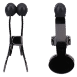 Pinzas BDSM para pezones con agarre firme, Nippers, pinzas para pezones de acero inoxidable con punta de silicona, negras - Imagen 2