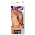 Pinzas BDSM ajustables para pezones, pinzas para pezones, moradas