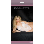 Teddy de corte alto Coquette con malla de rombos y detalle de lazo para looks curvy