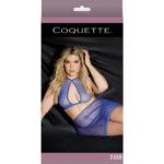 Lencería Coquette con estampado de leopardo