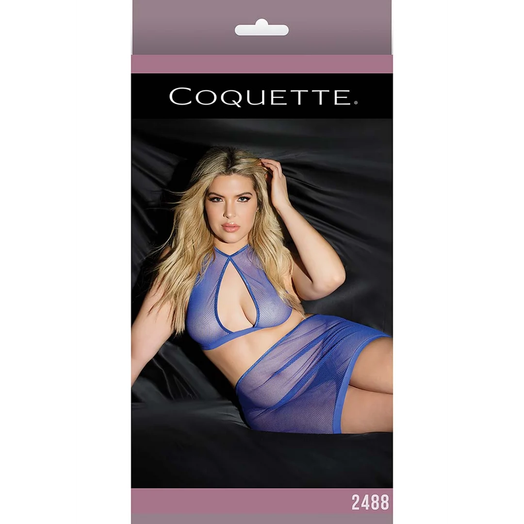Lencería Coquette con estampado de leopardo - Imagen 1
