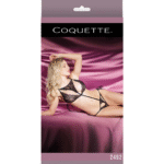 Body sin entrepierna Coquette con lazos laterales y aberturas