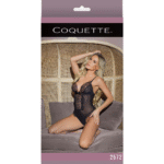 Sexy body de talla grande con tiro abierto y detalles de encaje para curvas | LIN - Imagen 6