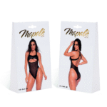 Body de efecto mojado con diseño bajo el pecho para una silueta sensual – LIN - Imagen 4