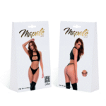 Conjunto Mapalé wetlook negro