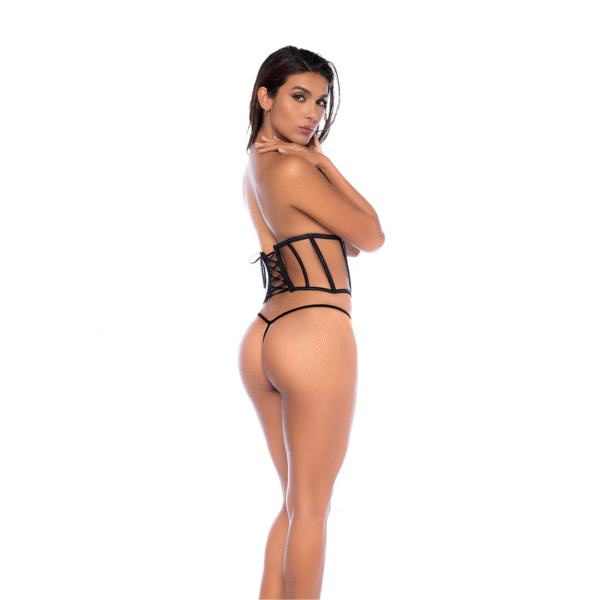 Conjunto de dos piezas negro Mapalé