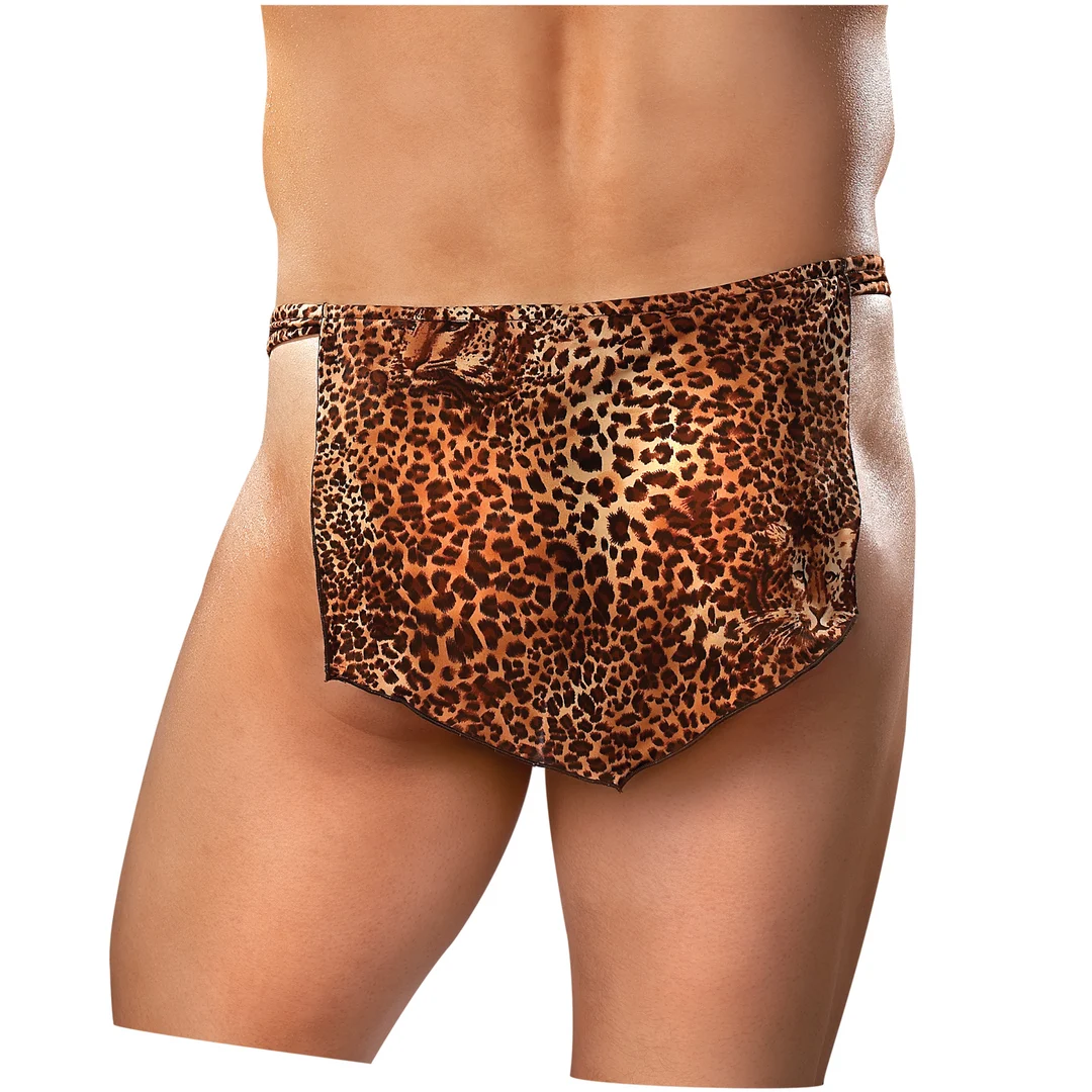 Tanga de hombre inspirada en Tarzán para juegos de rol y Carnaval – Male Power - Imagen 4