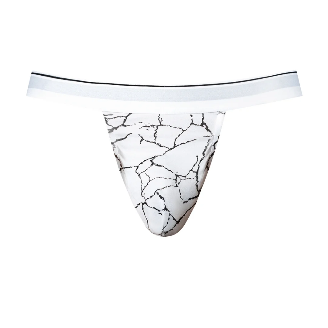 Suspensorio Male Power con estampado de mármol blanco - Imagen 7
