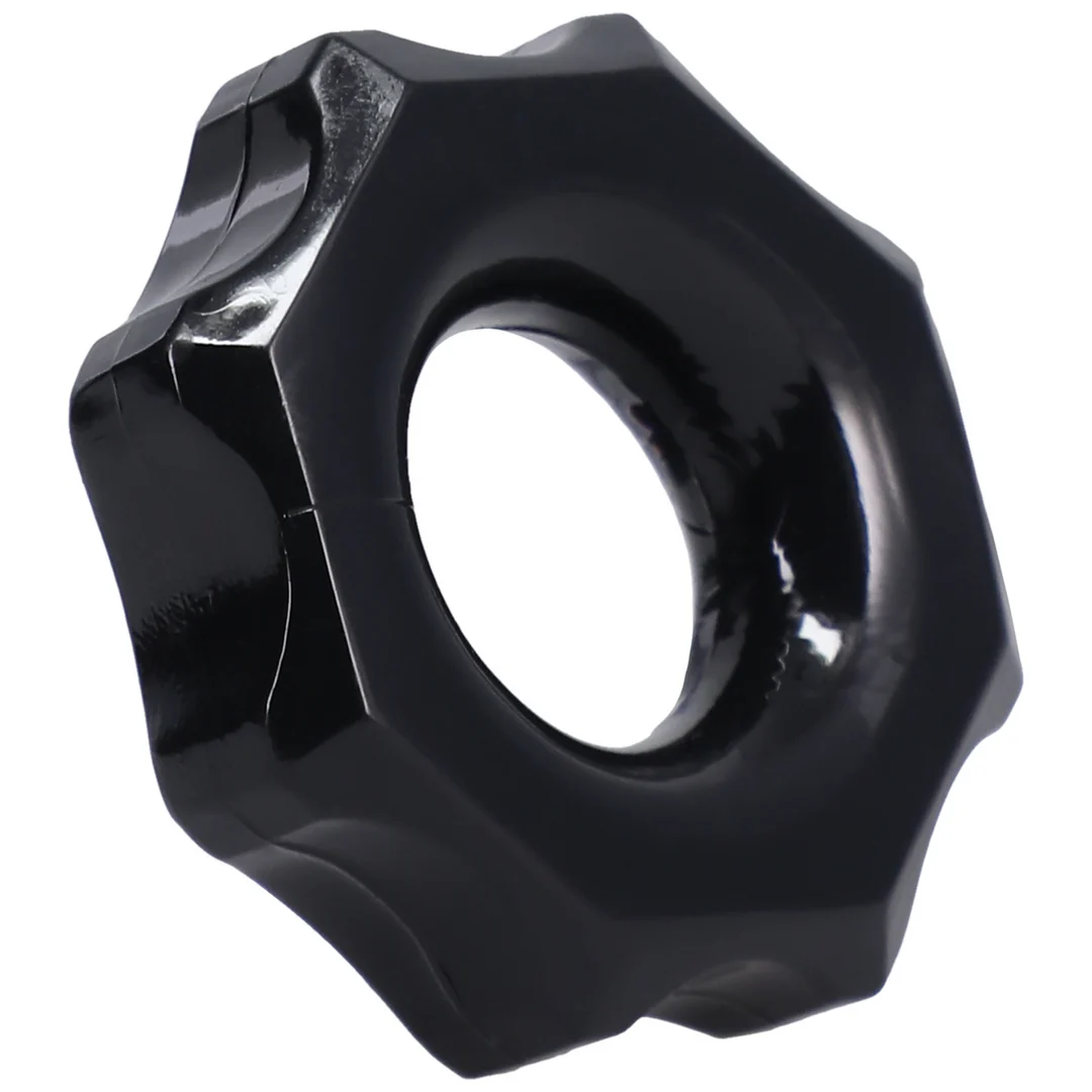 Anillo para el pene sin vibración de TPE elástico – Anillo para el pene - Imagen 2