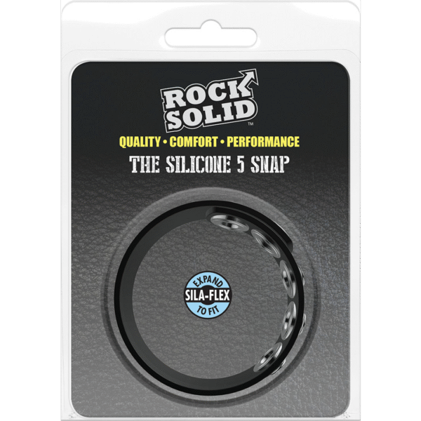 Anillo para pene Doc Johnson Silicone Snap