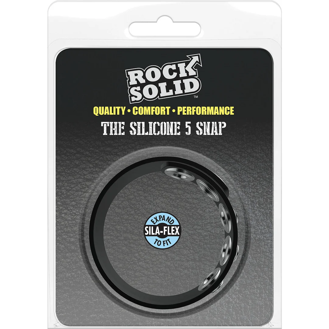 Anillo para pene Doc Johnson Silicone Snap - Imagen 1