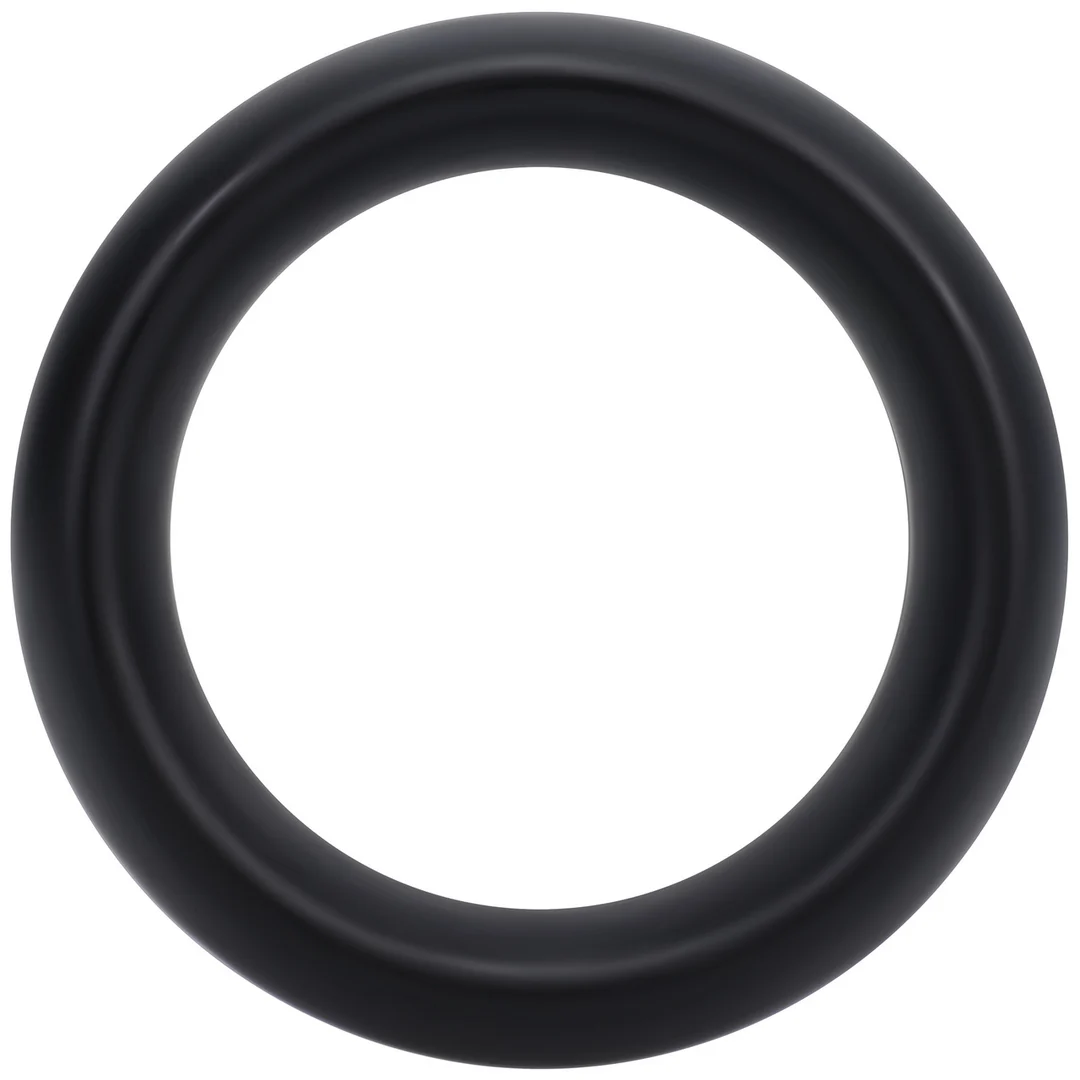 Anillo para el pene con banda plana, mediano - Imagen 4