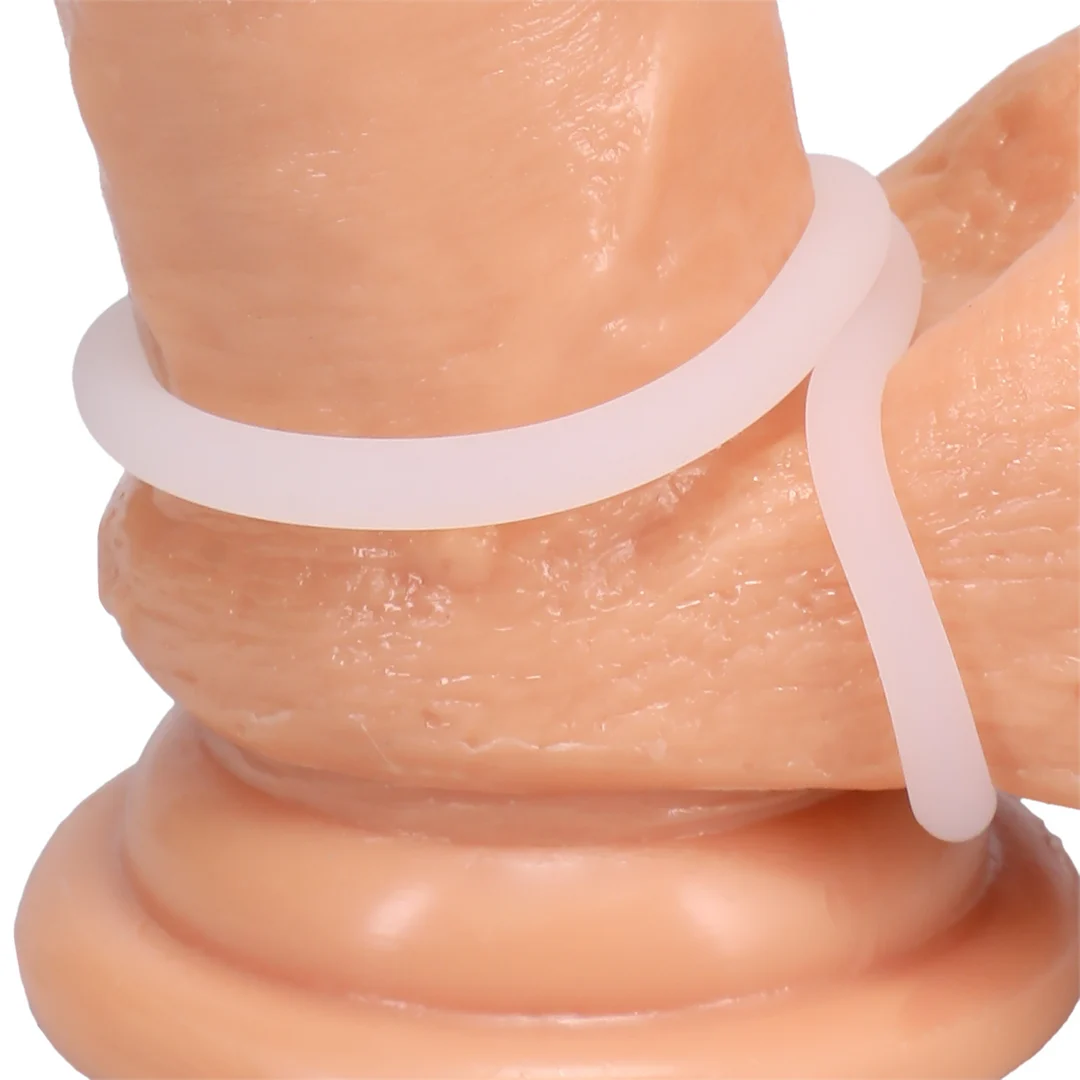 Set de anillos para el pene de silicona Doc Johnson The Gasket - Imagen 5