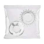 Anillo para el pene de diseño transparente - Imagen 3