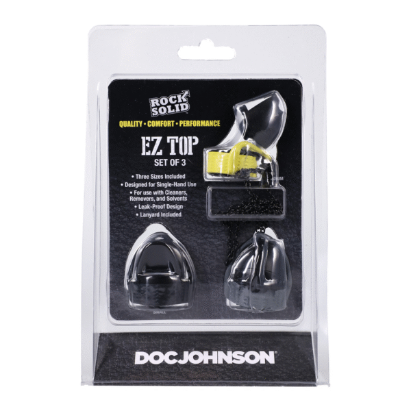 Doc Johnson EZ Top, juego de 3