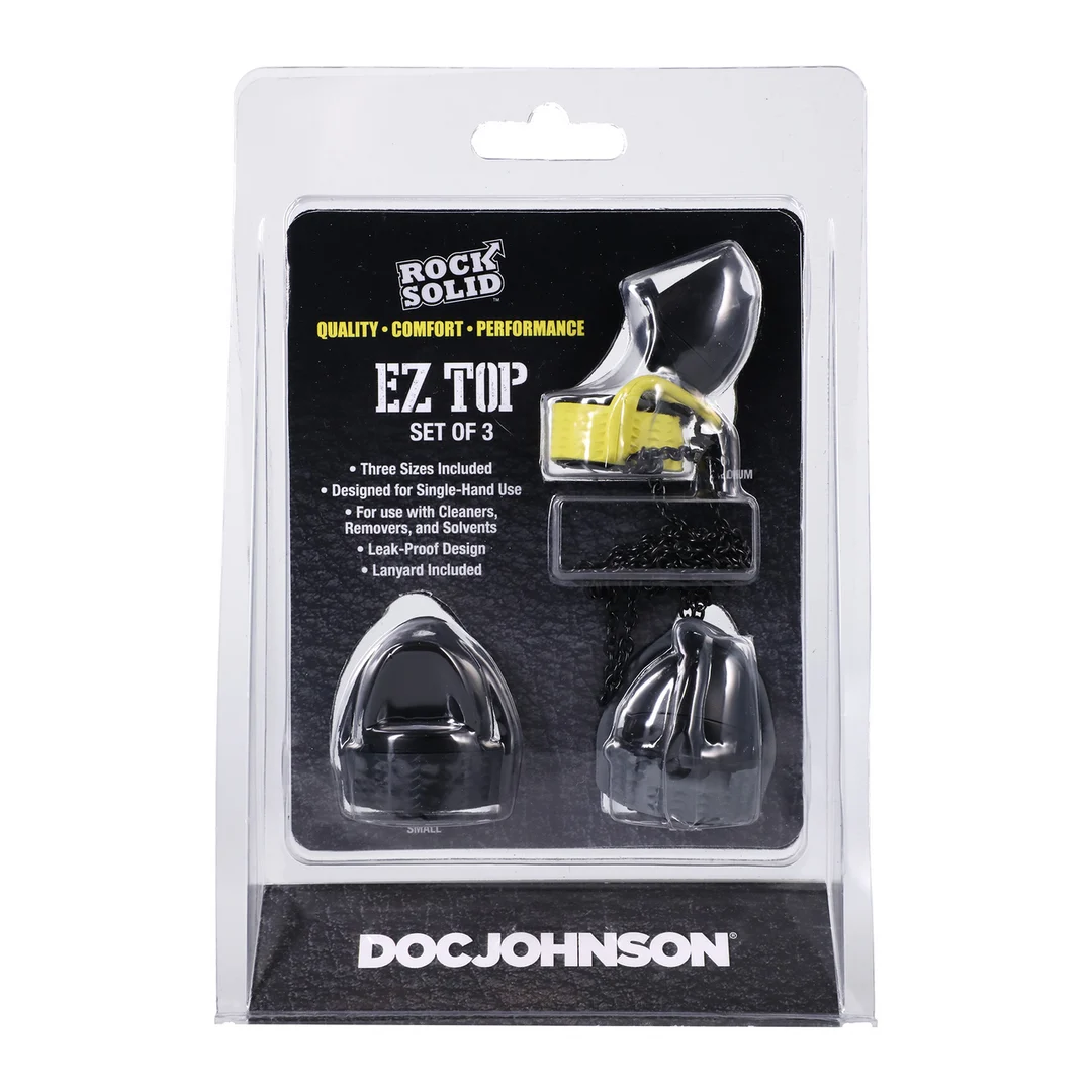 Doc Johnson EZ Top, juego de 3 - Imagen 1