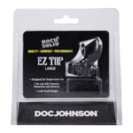 Doc Johnson EZ Top, grande, negro