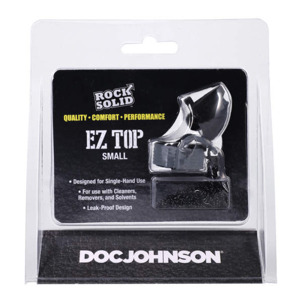 Tapón EZ Top de Doc Johnson, pequeño, gris
