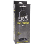 Bomba de pene manual con fundas intercambiables – Set