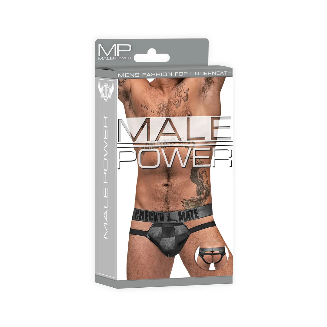 Male Power Cut Out Jock - Imagen 1