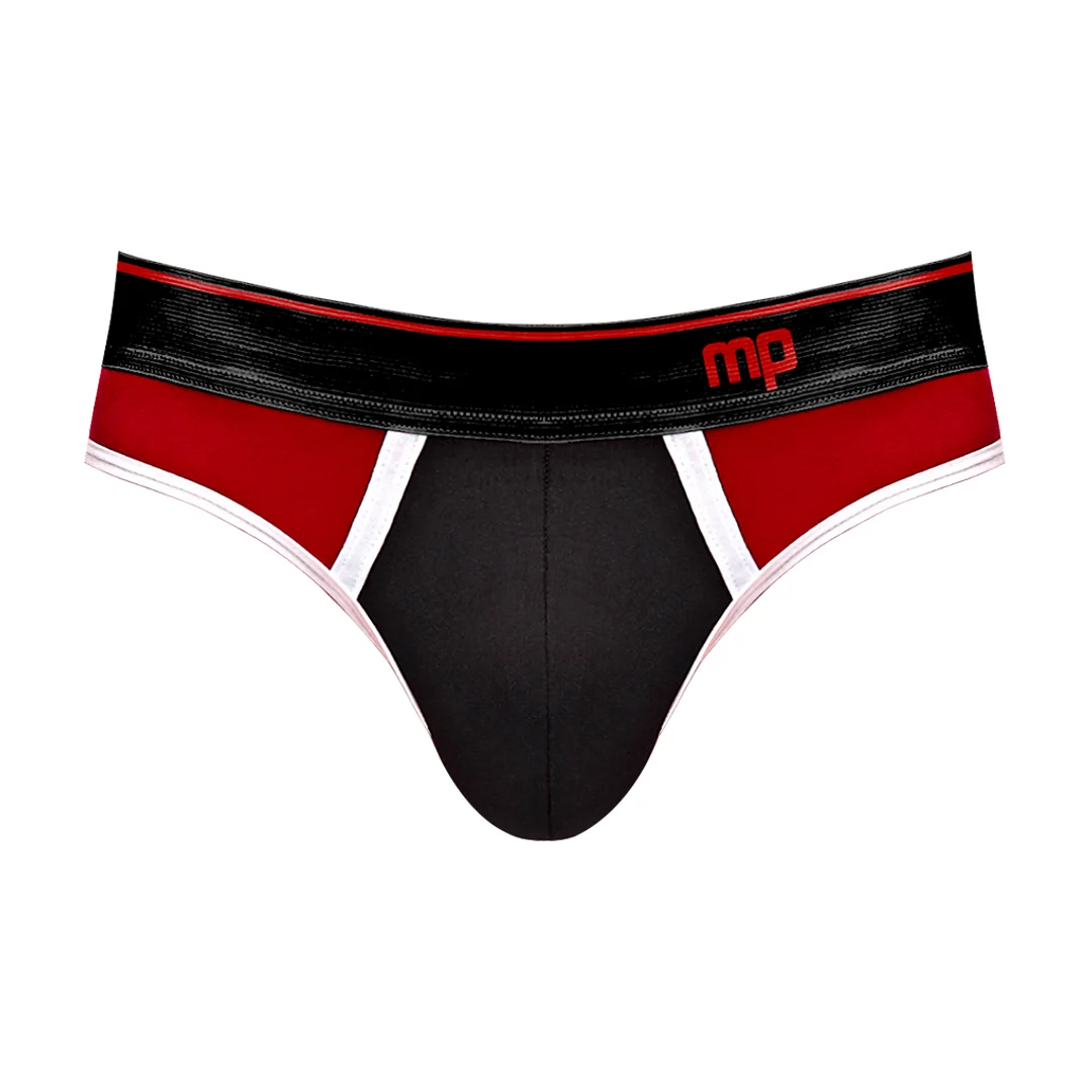 Suspensorio para hombre de estilo deportivo retro para una silueta estilizada – Male Power - Imagen 3