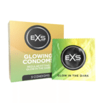 Preservativos luminosos EXS Glow - Imagen 3